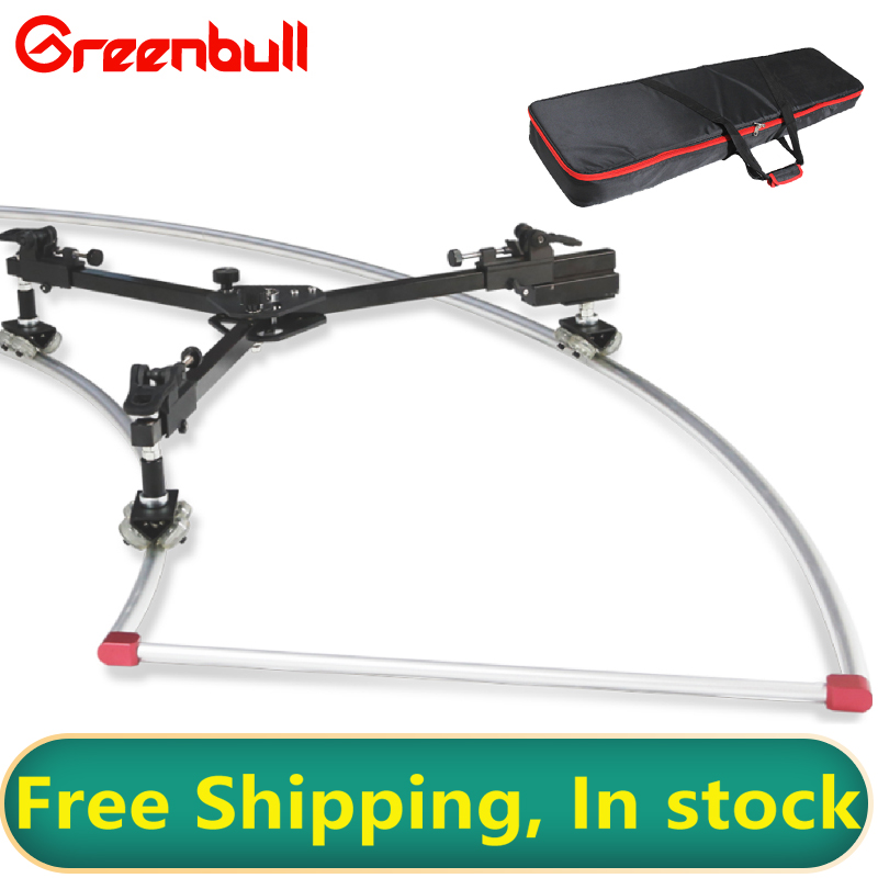 Camera Slider Rail - GreenBull Slider Portátil para Câmera 7.2m,
