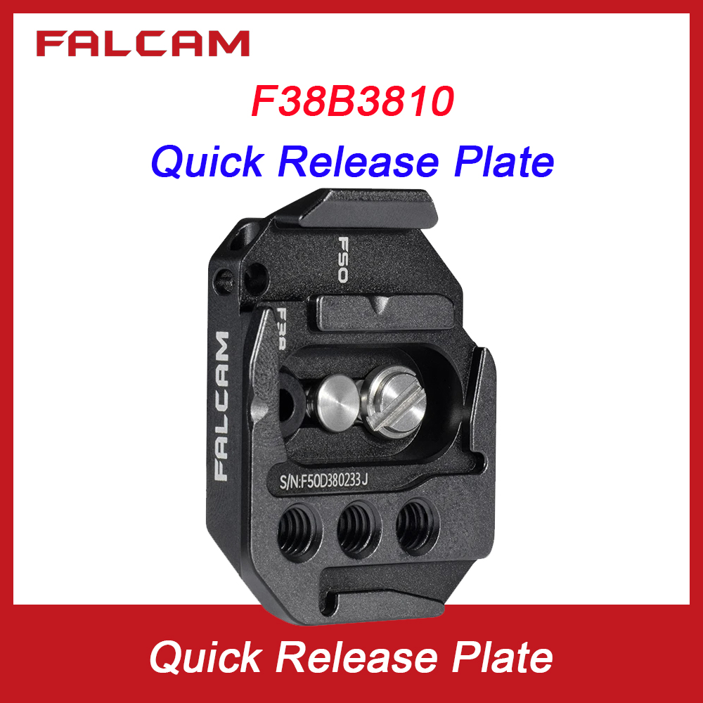 Camera Slider Rail - FALCAM-Dual-Parafuso Quick Release Plate, Tripé Slider,