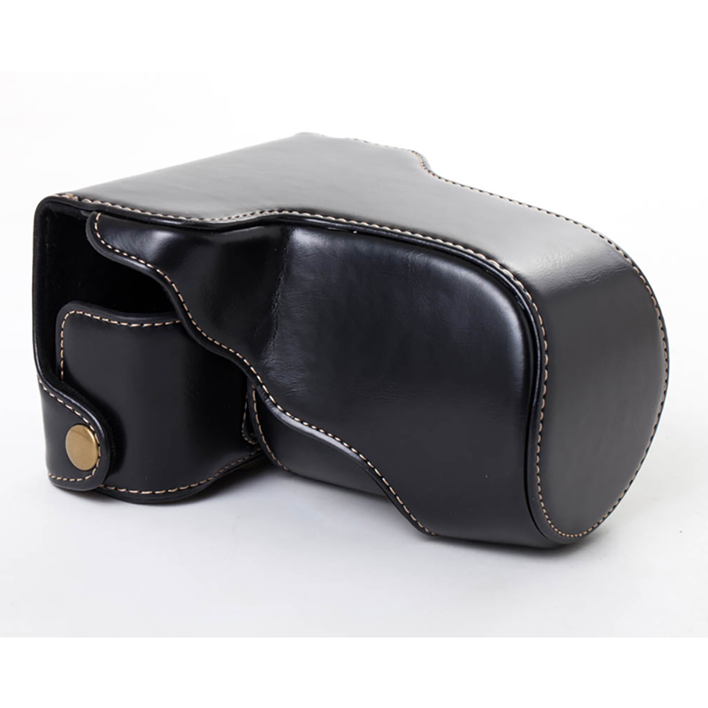 Camera Strap Leather - Bolsa de couro pu para câmera,