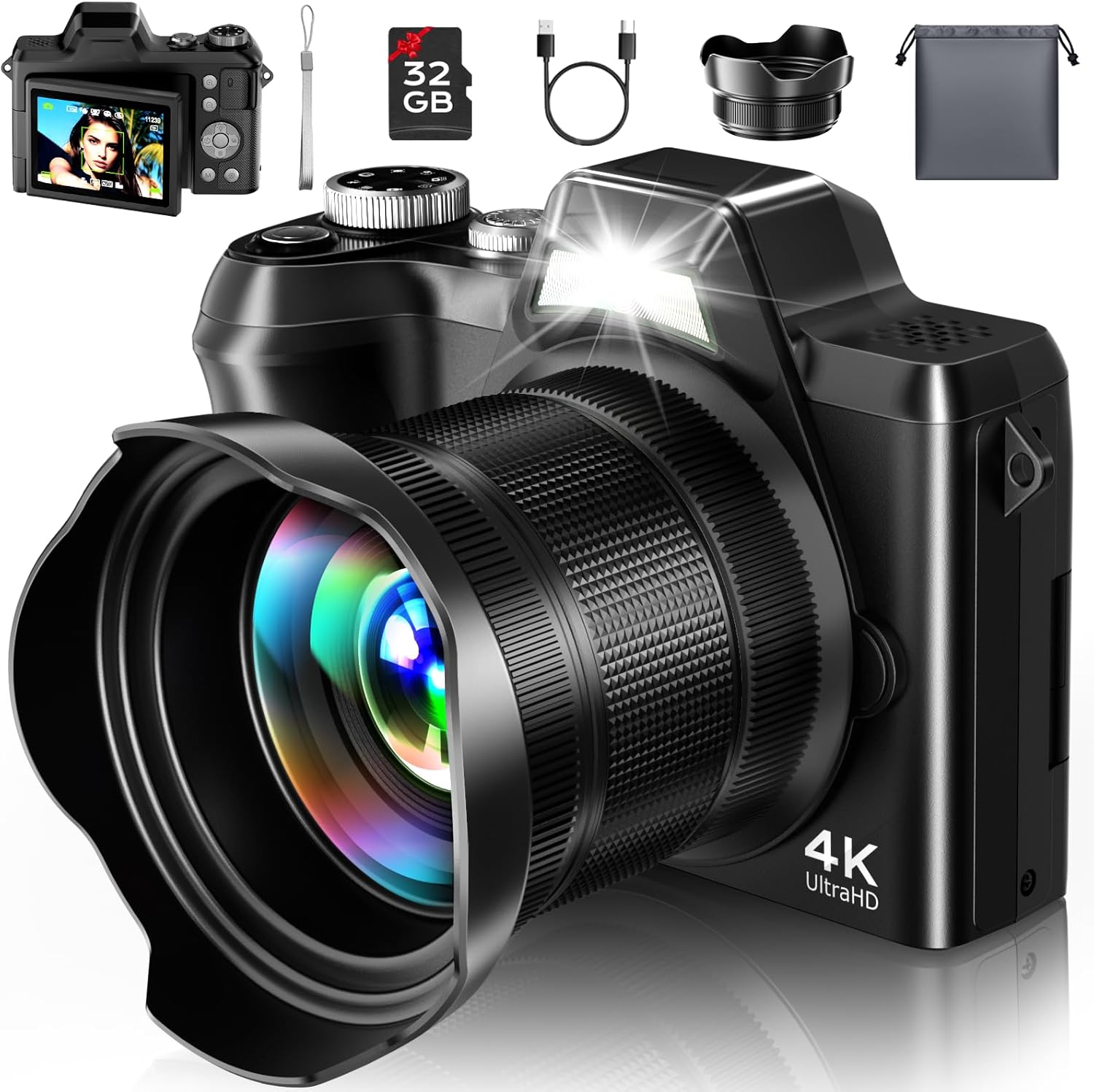 Photography Camera - Câmera Digital para Fotografia de Viagem