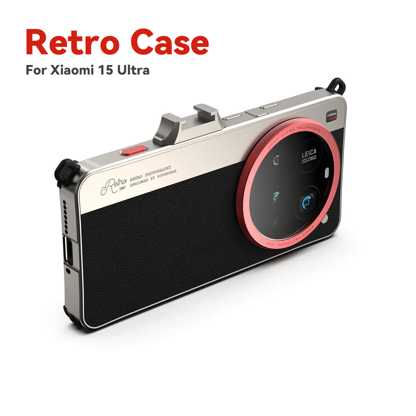 Photography Xiaomi 15 Ultra - Capa de telefone Fotorgear Retro Classic