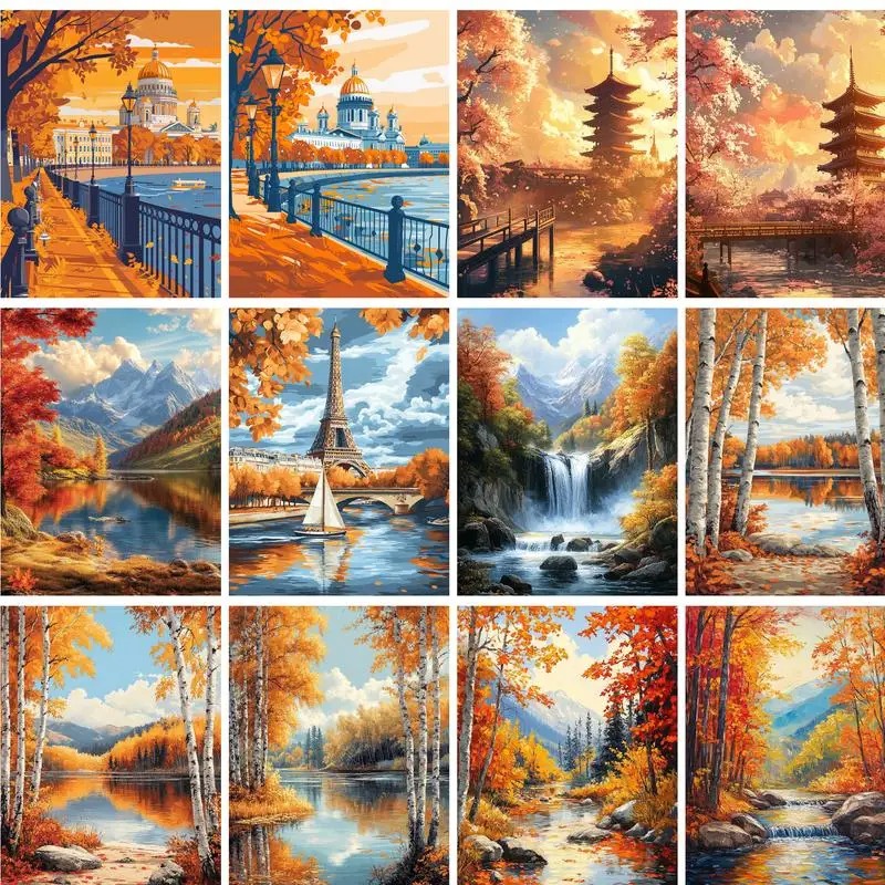 Photography Trend - Pintura por números 40x50cm em tela,