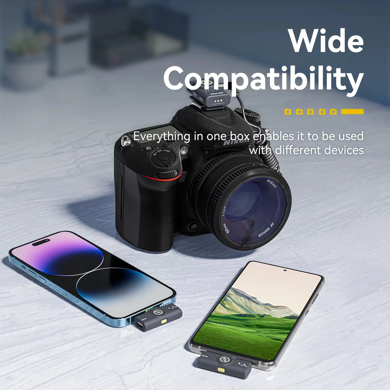Photography Camera - NOVO 2026 Lark M2 Microfone de