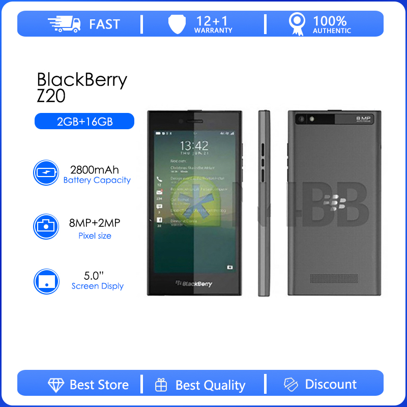 Photography With Mobile - Blackberry leap z20 remodelado-núcleo duplo original