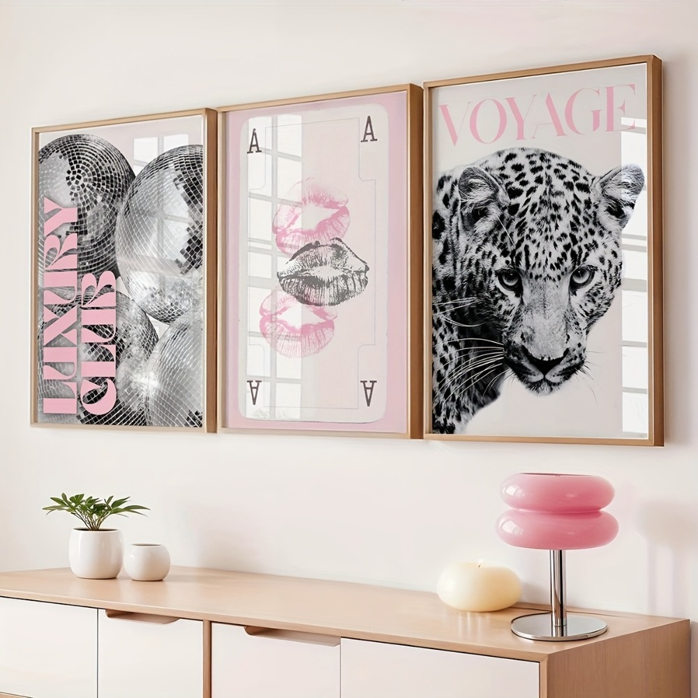 Photography Trend - Conjunto de 3 Pôsteres de Lona