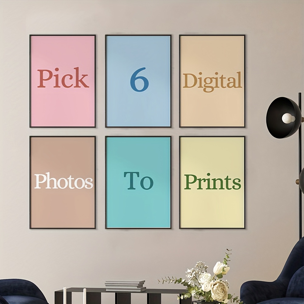 Photography Life - Conjunto de 6 peças de impressão