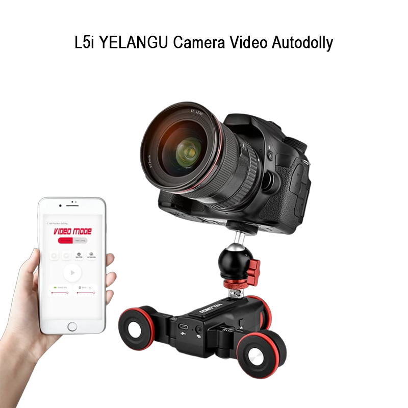 Camera Slider Rail - Yelangu l5 câmera motorizada slider sistemas