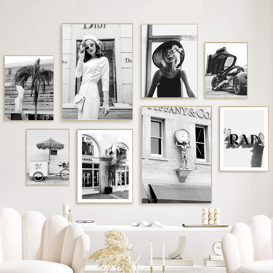 Photography Black And White - Nova Arte de Parede em Tela