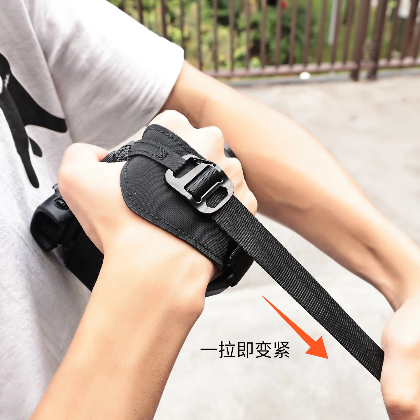 Alça de pulso para câmera de c - Camera Strap Leather avaliação e preço