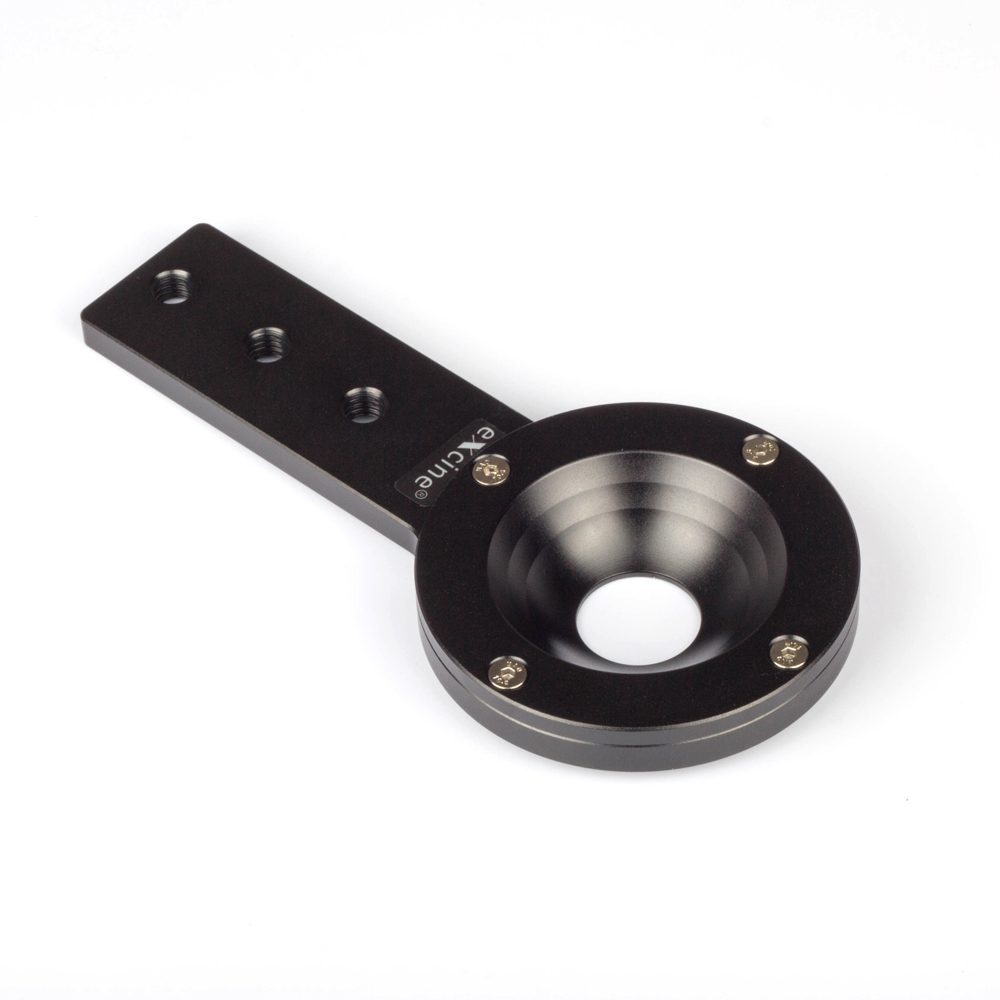 Adaptador plano com meia bola, - Camera Slider Rail avaliação e preço