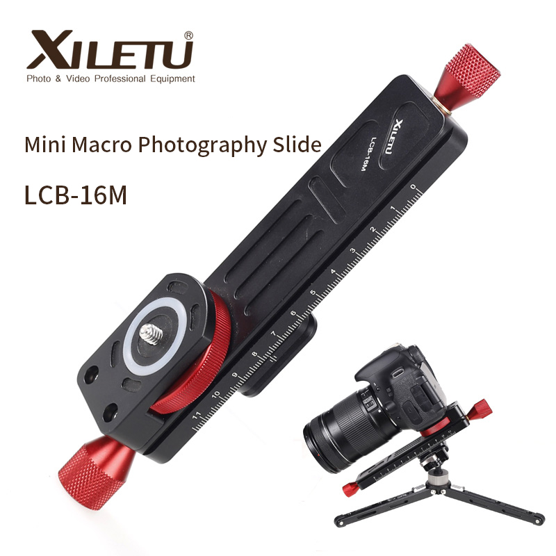 Xiletu LCB-16M mini macro foto - Camera Slider Rail avaliação e preço