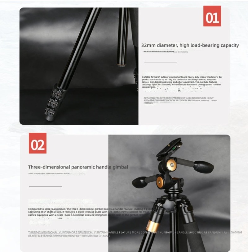 Tripé de câmera em liga de alu - Photography Camera avaliação e preço