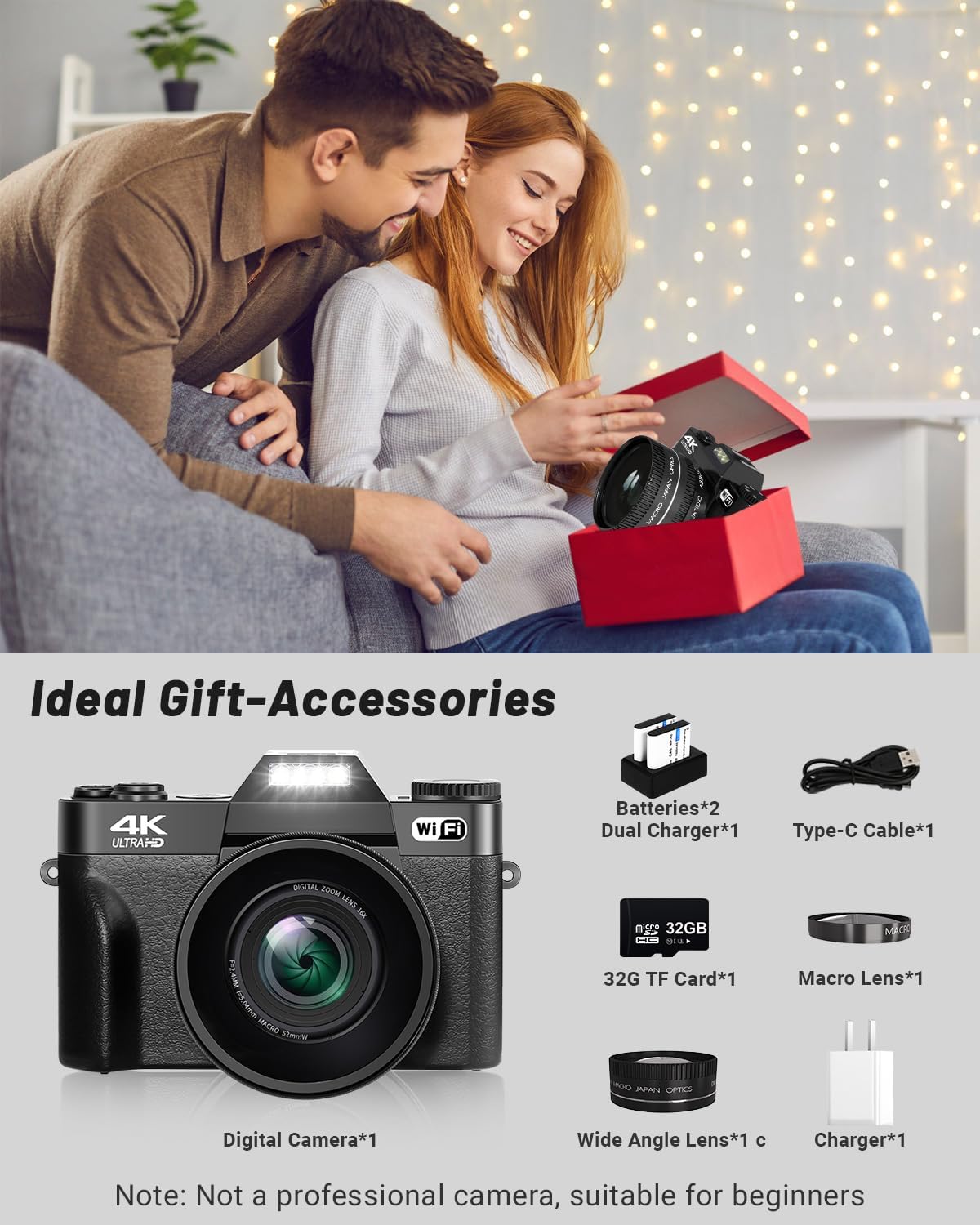 Câmera Digital para Vlogging e - Photography Camera avaliação e preço