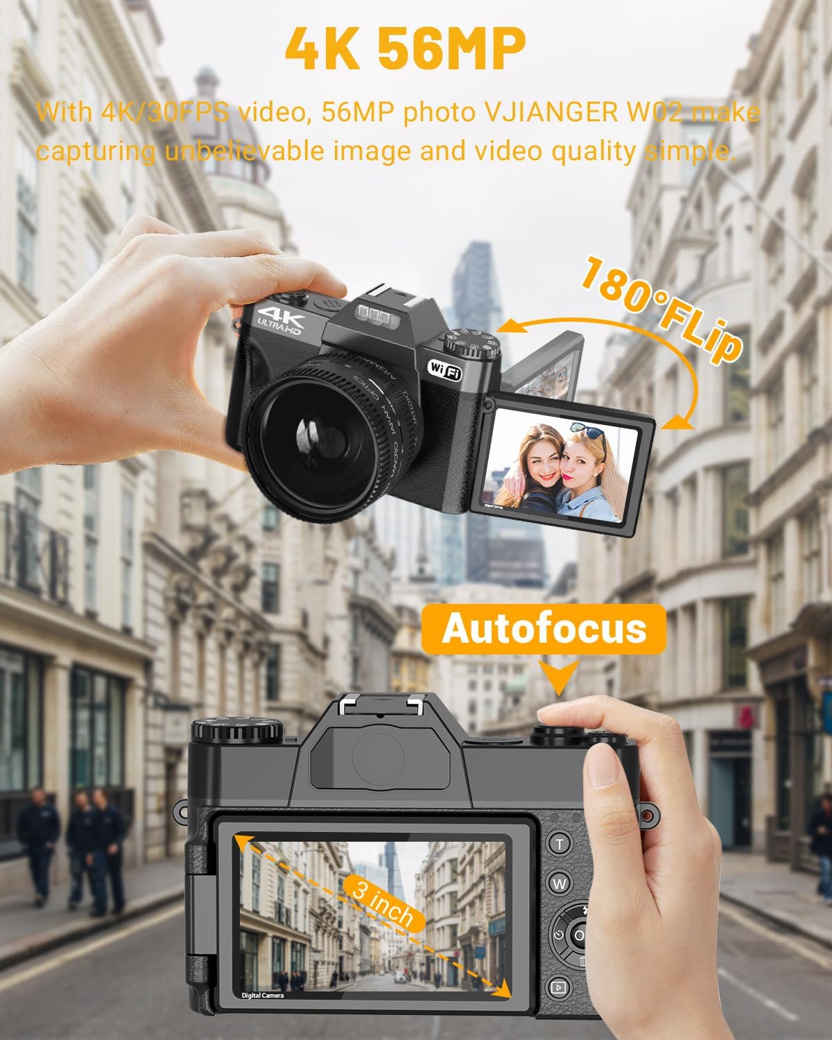 Câmera Digital para Vlogging e - Photography Camera avaliação e preço