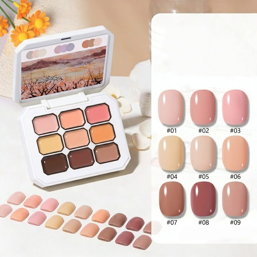 Paleta de Gel Sólido Nude Milk - Photography Techniques avaliação e preço