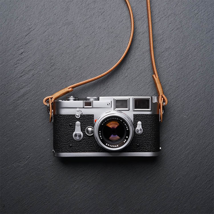 Correia de Câmera em Couro Gen - Camera Strap Leather avaliação e preço