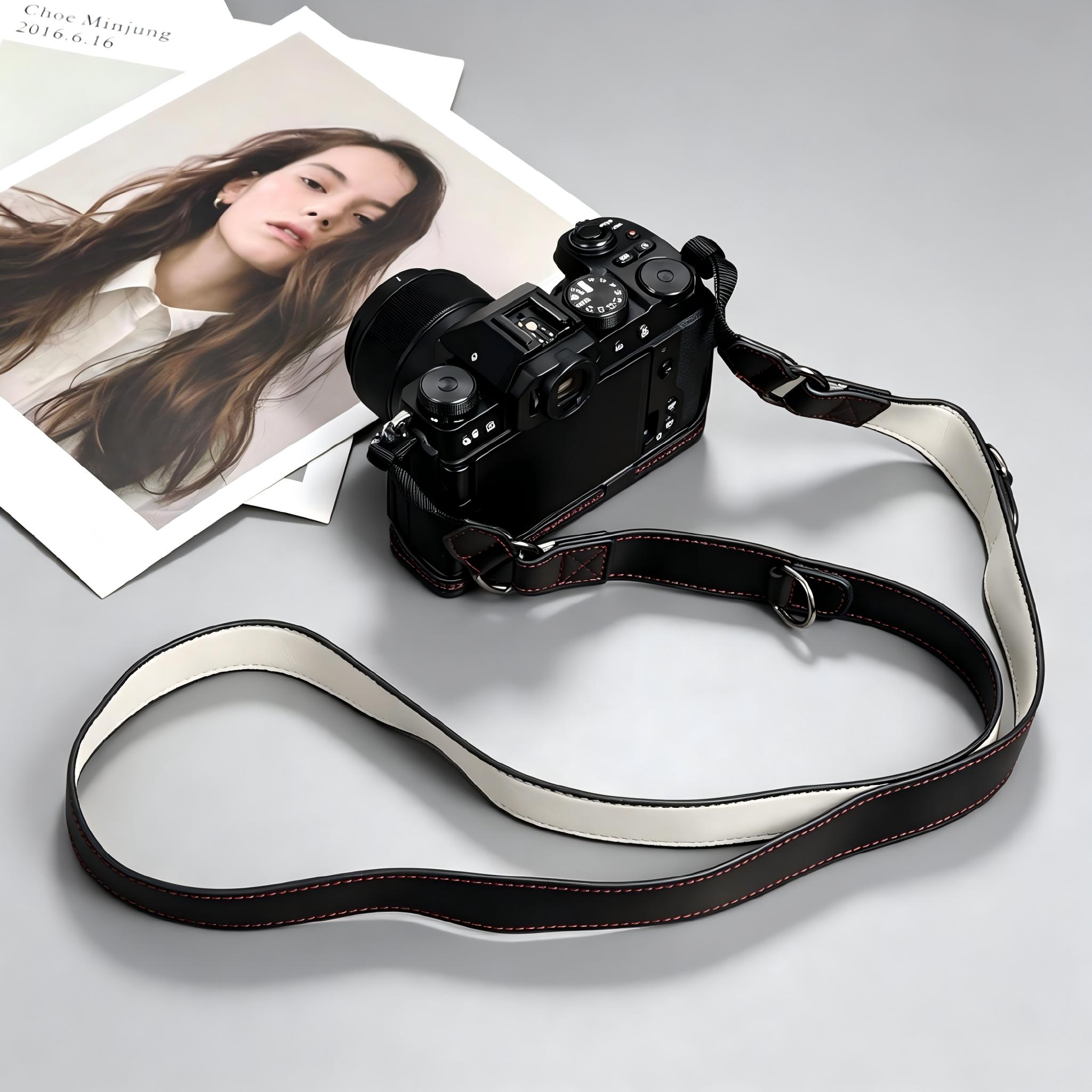 Alça de Câmera Retrô em Couro  - Camera Strap Leather avaliação e preço