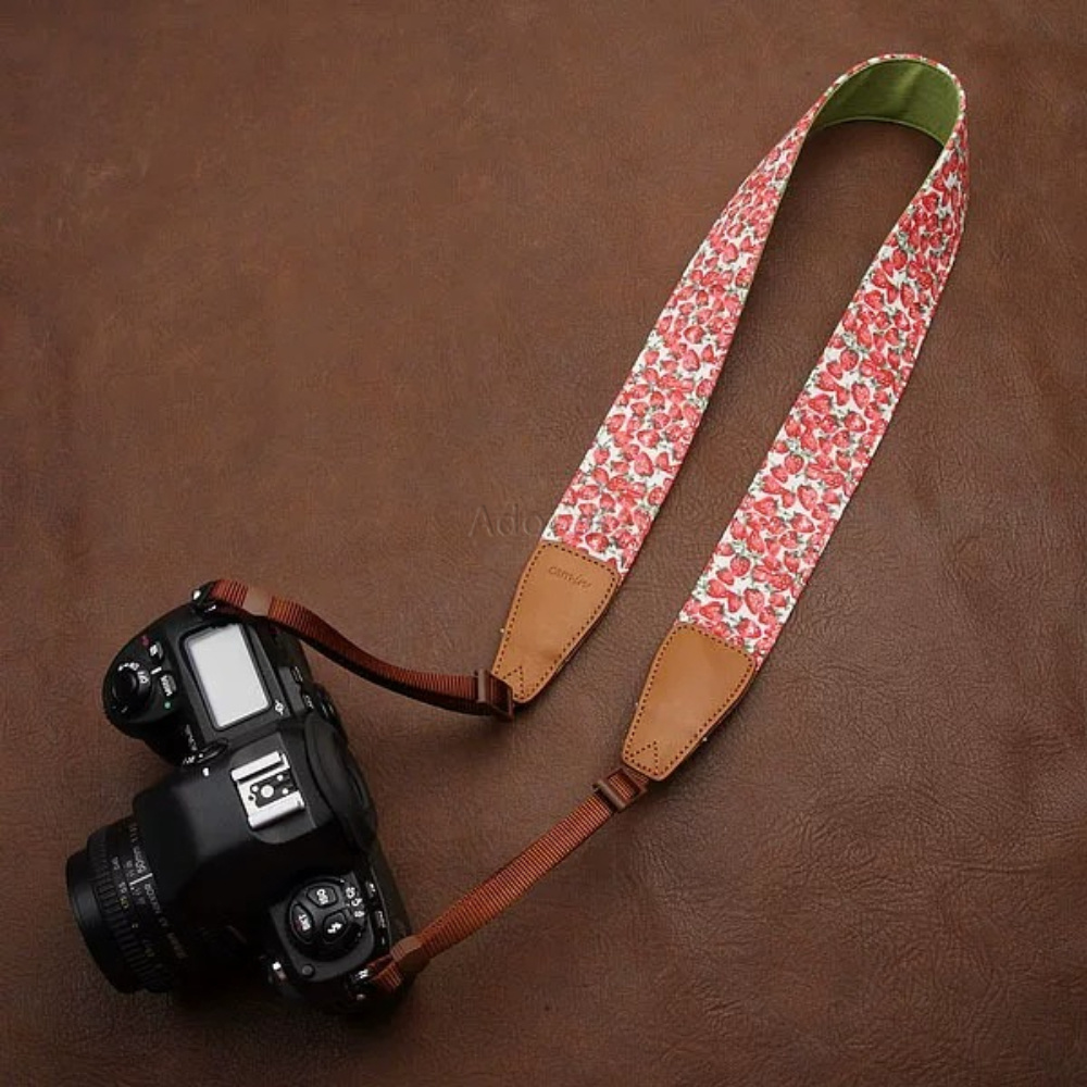 Alça de Câmera em Couro Genuín - Camera Strap Leather avaliação e preço