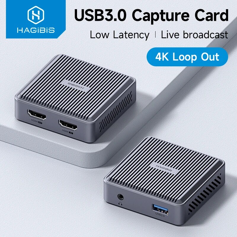 Hagibis 4k hdmi-placa de captu - Photography With Mobile avaliação e preço