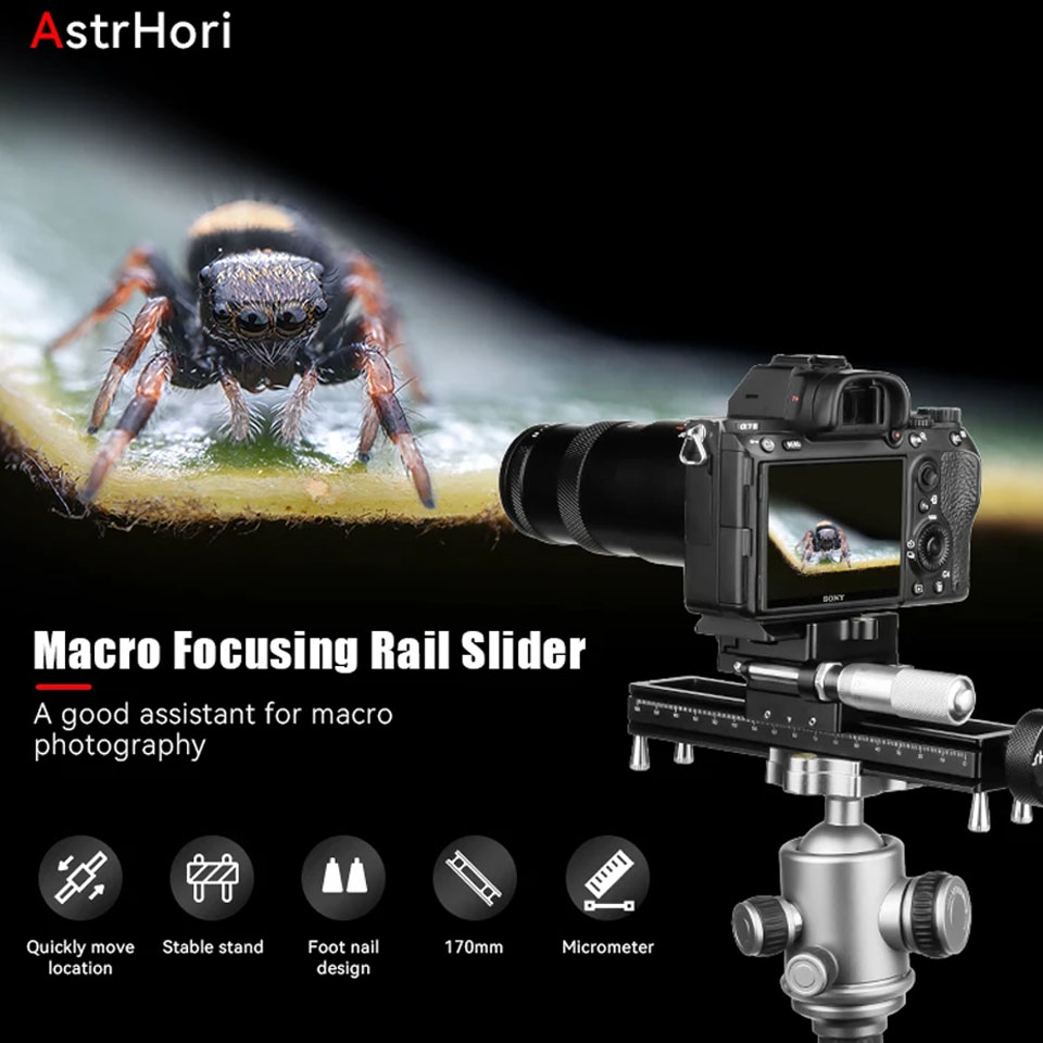 AstrHori AH-MGA170 Trilho Desl - Camera Slider Rail avaliação e preço